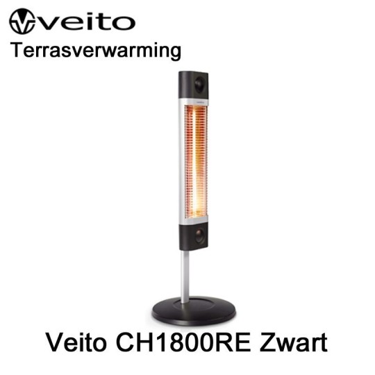 Veito CH1800RE Terrasverwarmer Zwart|Luchtreinigeronline