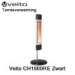 Veito CH1800RE Terrasverwarmer Zwart|Luchtreinigeronline