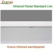 Ecaros Infrarood warmtepaneel 1000 Watt 60 x 150 cm|Luchtreinigeronline