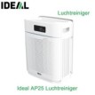 Ideal AP25 Luchtreiniger 15 tot 35 m²|Luchtreinigeronline