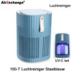 AirExchange 150-T Luchtreiniger Staalblauw|Luchtreinigeronline
