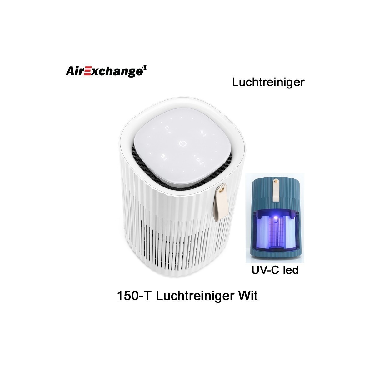 AirExchange 150-T Luchtreiniger wit|Luchtreinigeronline