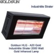 Goldsun HLQ - A20 Gold Industriële Straler 2000 Watt|Luchtreinigeronline
