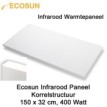 Ecosun infrarood paneel 150 x 32 cm 400 Watt|Luchtreinigeronline
