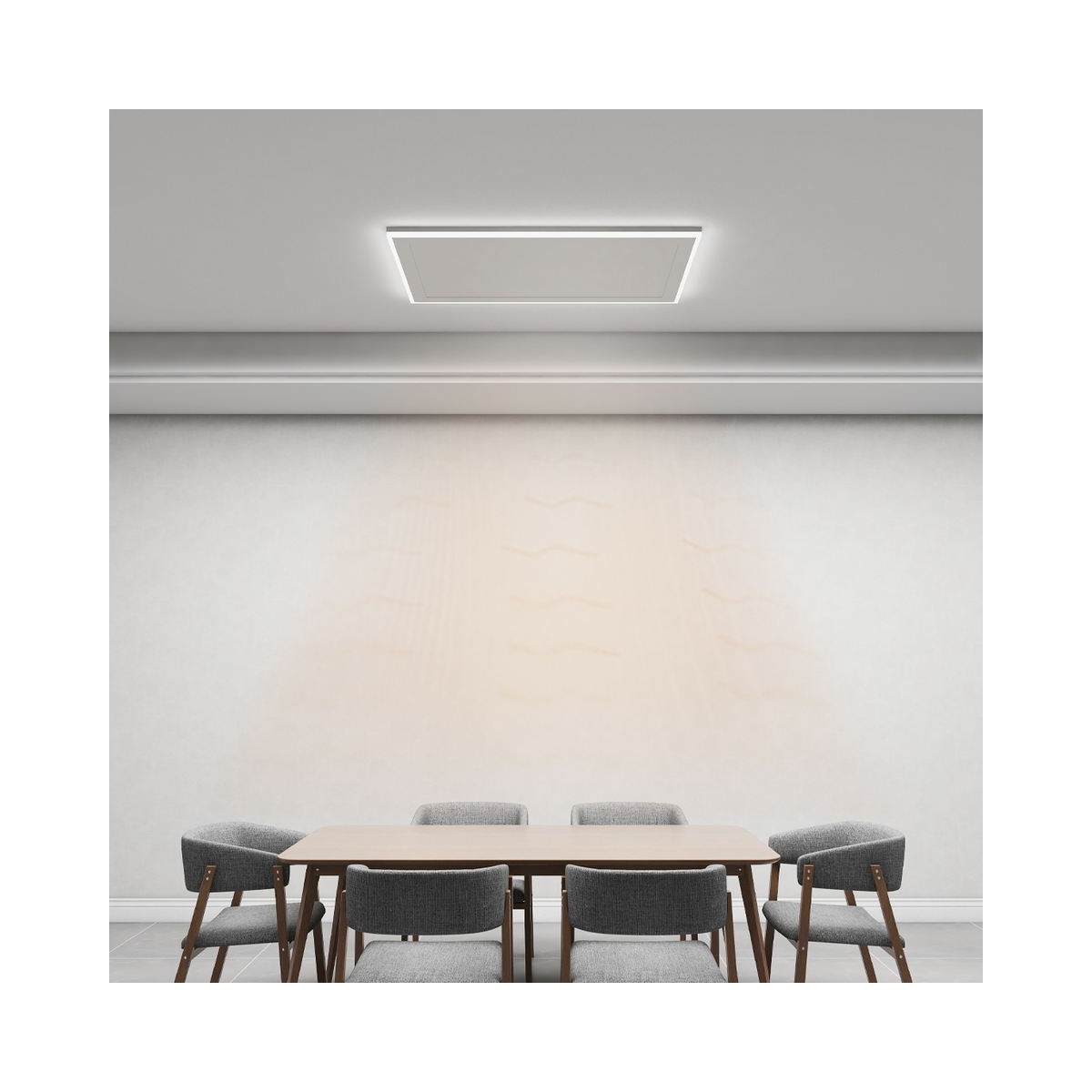 QH-HL Wifi Infraroodpaneel 680 Watt met ledverlichting en thermostaat, 70 x 110 cm|Luchtreinigeronline