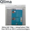 Qlima 3M HAF Filter + Active Carbon Filter voor Qlima D810 en D812 luchtontvochtigers|Luchtreinigeronline