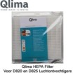 Qlima HEPA Filter voor Qlima D820 en D825 luchtontvochtigers|Luchtreinigeronline