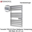 Termofol TRS-03 zilver handdoekdroger 500 Watt|Luchtreinigeronline