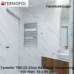 Termofol TRS-03 zilver handdoekdroger 500 Watt|Luchtreinigeronline