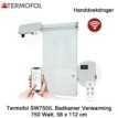 Termofol TF-SW750/L handdoekdroger, 750 watt, 58 x 112 cm|Luchtreinigeronline