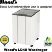 Woods LD40 Wasdroger & Luchtontvochtiger tot 100 m²|Luchtreinigeronline