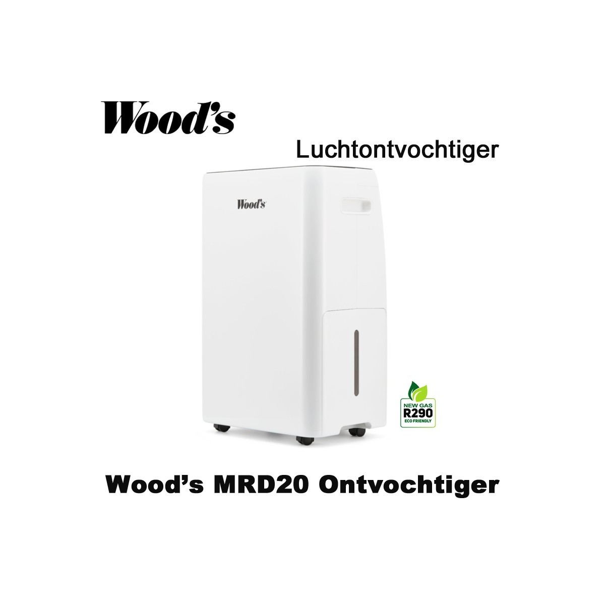 Woods MRD20 Luchtontvochtiger, tot 76 m²|Luchtreinigeronline