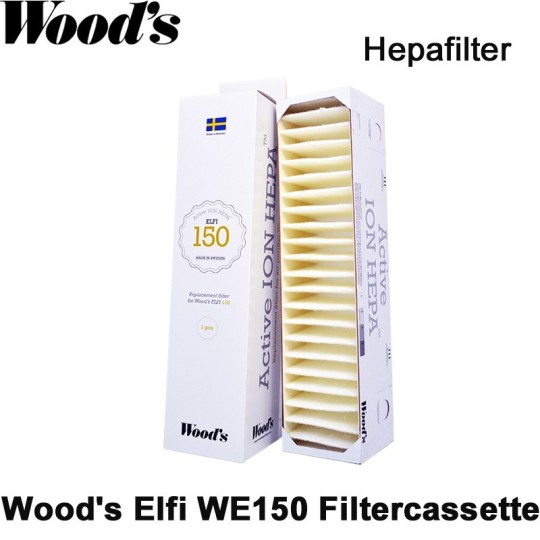Woods Elfi WE150 en WE155 filtercassette|Luchtreinigeronline