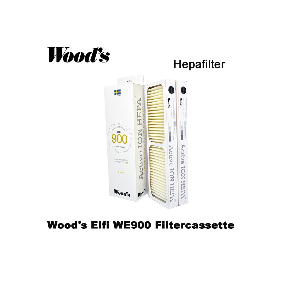 Woods Elfi WE900 filtercassette|Luchtreinigeronline