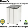 Woods LD48Pro+ Wasdroger & Luchtontvochtiger tot 195 m²|Luchtreinigeronline