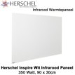 Herschel Inspire wit infrarood paneel 350 Watt, 90 x 30 cm|Luchtreinigeronline