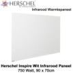Herschel Inspire wit infrarood paneel 750 Watt, 90 x 70 cm|Luchtreinigeronline