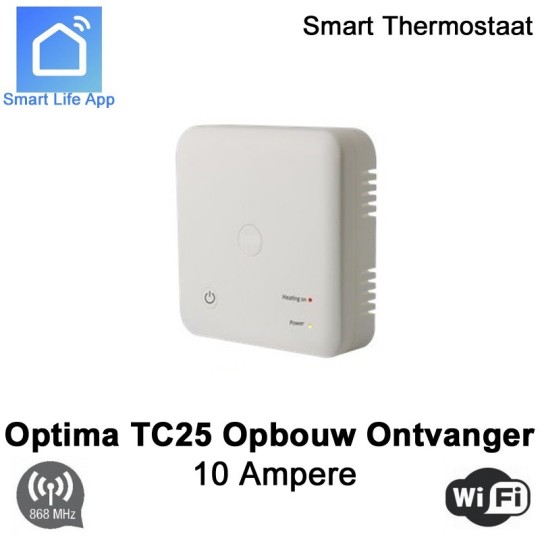 TC25 opbouw ontvanger RF WiFi 10A voor Optima W Pro serie|Luchtreinigeronline