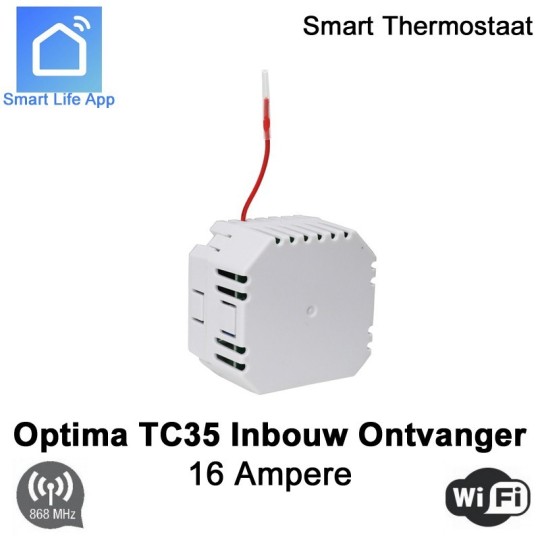 TC35 inbouw ontvanger RF WiFi 16A voor Optima W pro serie|Luchtreinigeronline