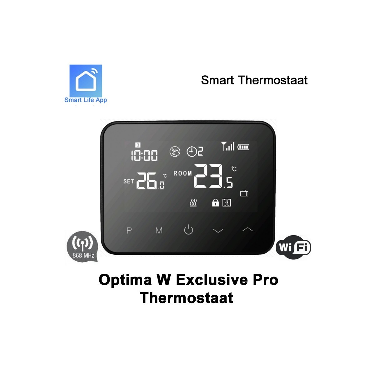 Optima W Exclusive Pro thermostaat|Luchtreinigeronline