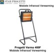 Varma 400F 3000 Watt, Mobiele infrarood verwarming|Luchtreinigeronline