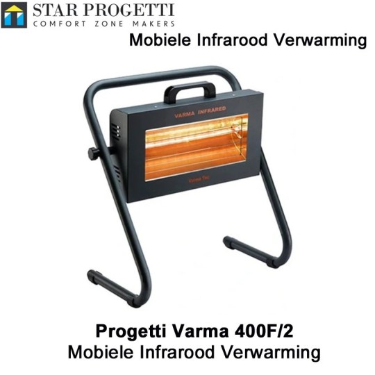 Varma 400F/2 1500 Watt Mobiele infrarood verwarming|Luchtreinigeronline