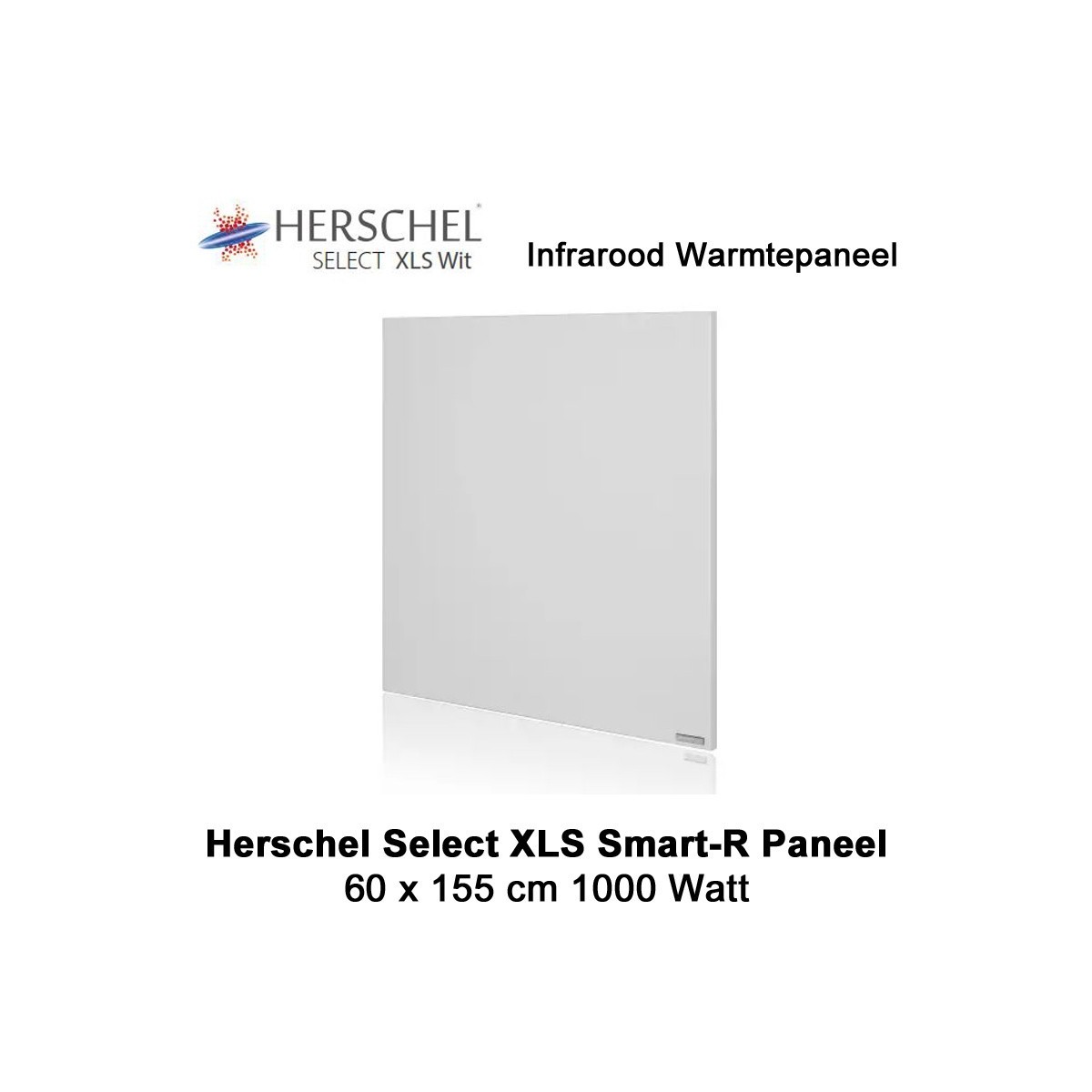 Herschel Select XLS Infrarood Paneel, 1000 Watt, 60 x 155 cm|Luchtreinigeronline