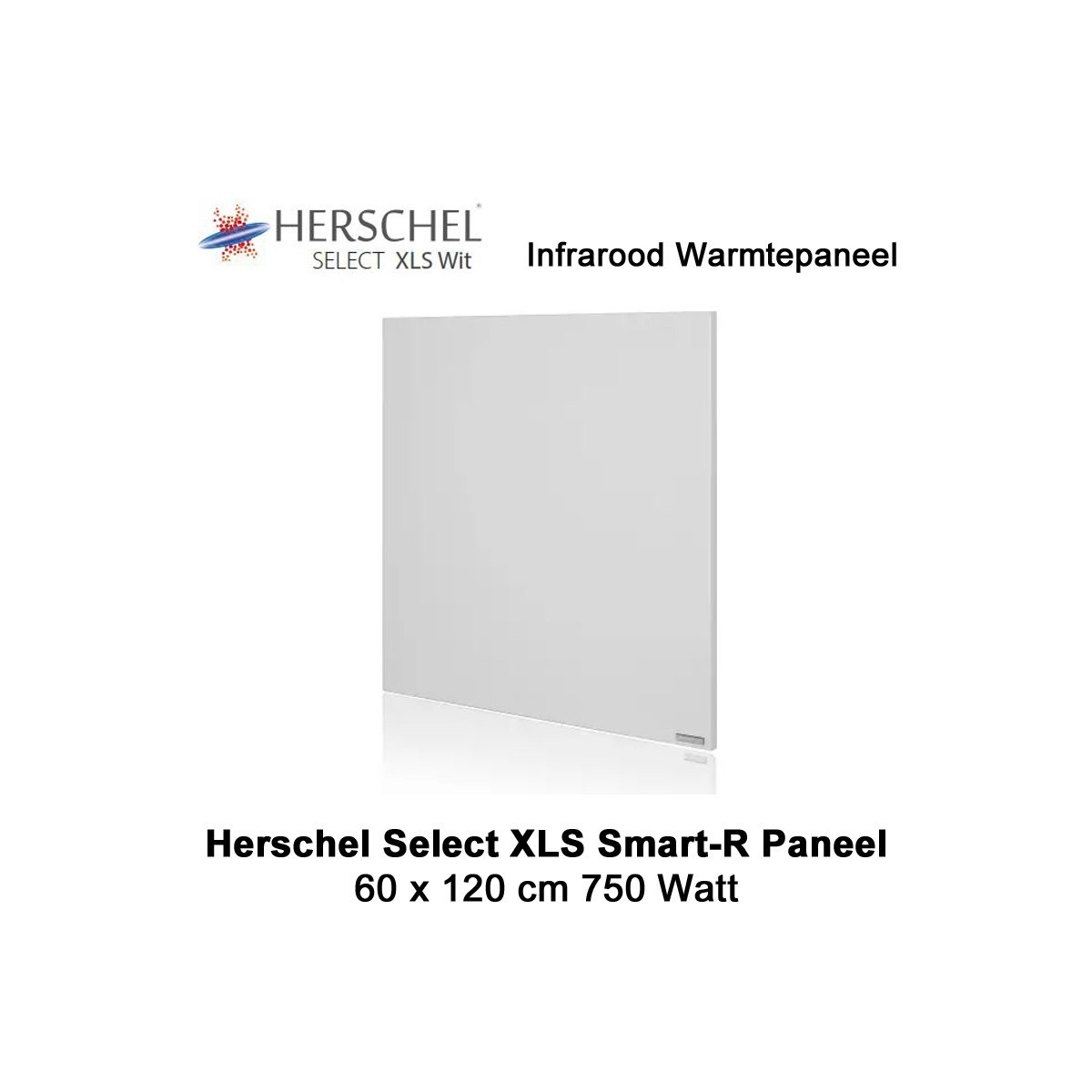 Herschel Select XLS Infrarood Paneel, 750 Watt, 60 x 120 cm|Luchtreinigeronline