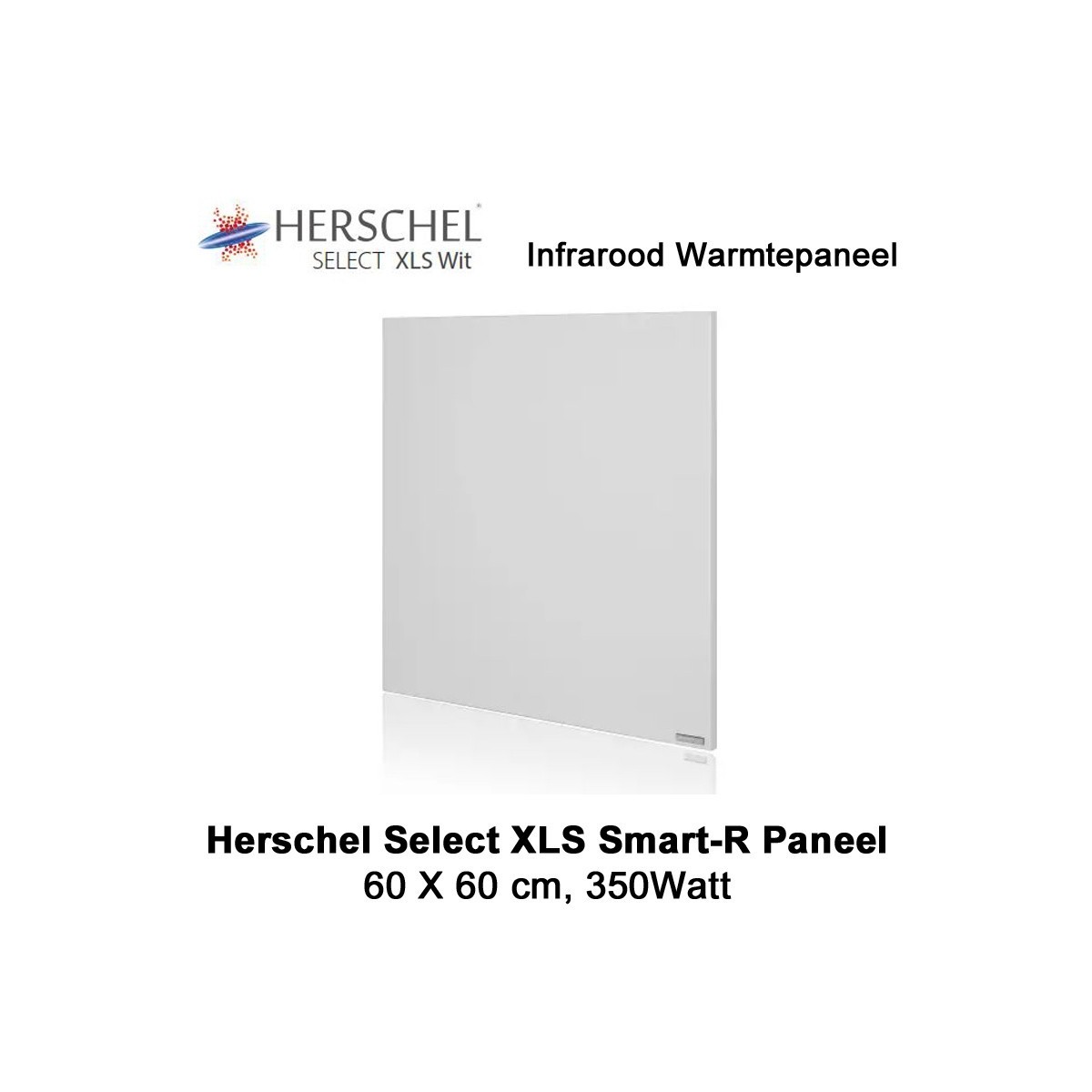 Herschel Select XLS Infrarood Paneel, 350 Watt, 60 x 60 cm|Luchtreinigeronline