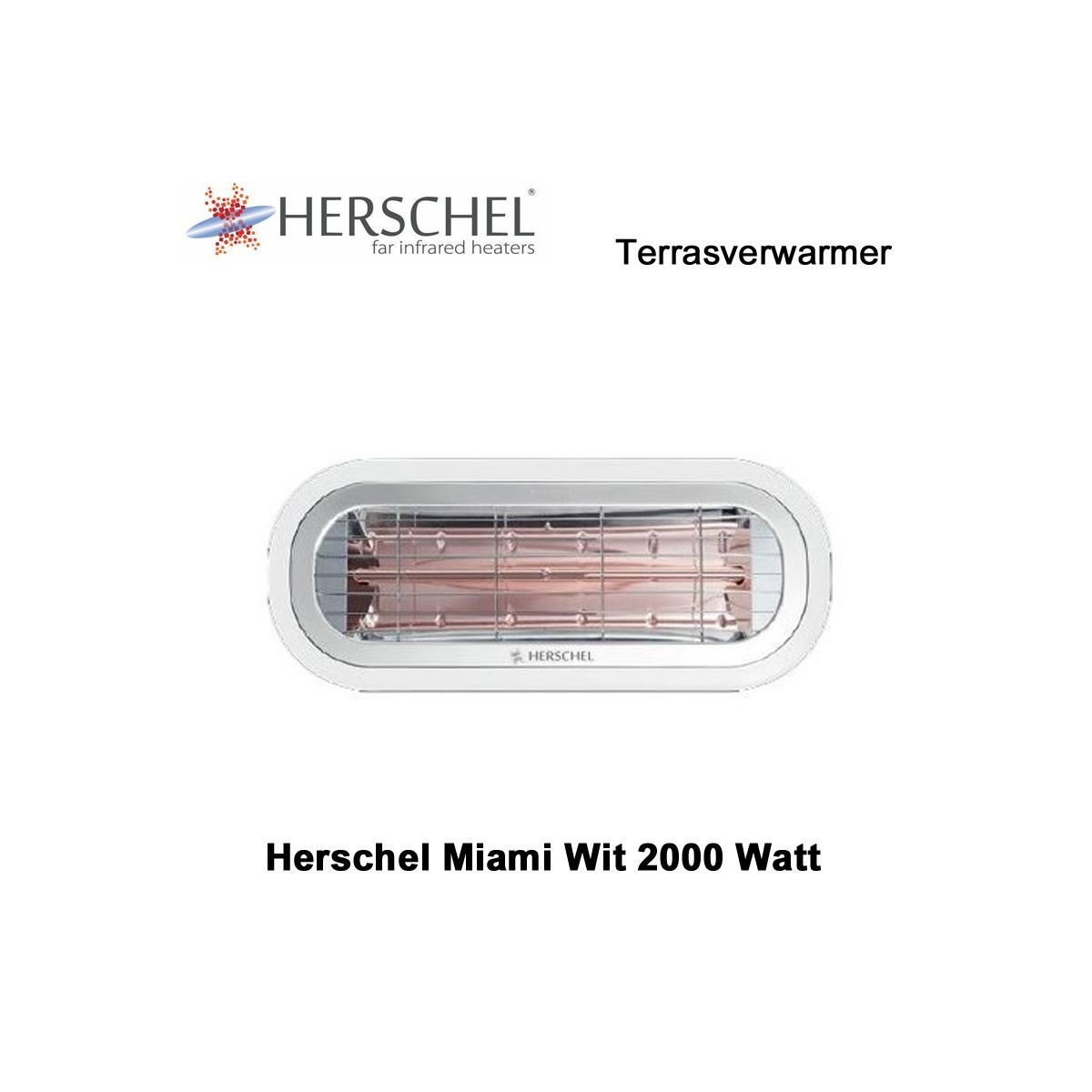 Herschel Miami 2000 Watt terrasverwarmer|Luchtreinigeronline