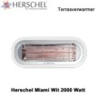 Herschel Miami 2000 Watt terrasverwarmer|Luchtreinigeronline