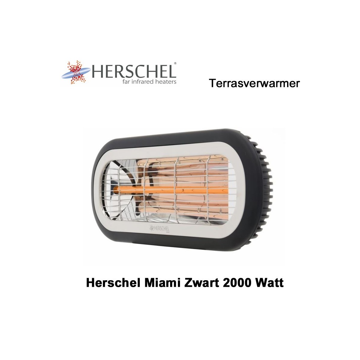 Herschel Miami 2000 Watt terrasverwarmer|Luchtreinigeronline