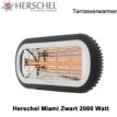 Herschel Miami 2000 Watt terrasverwarmer|Luchtreinigeronline