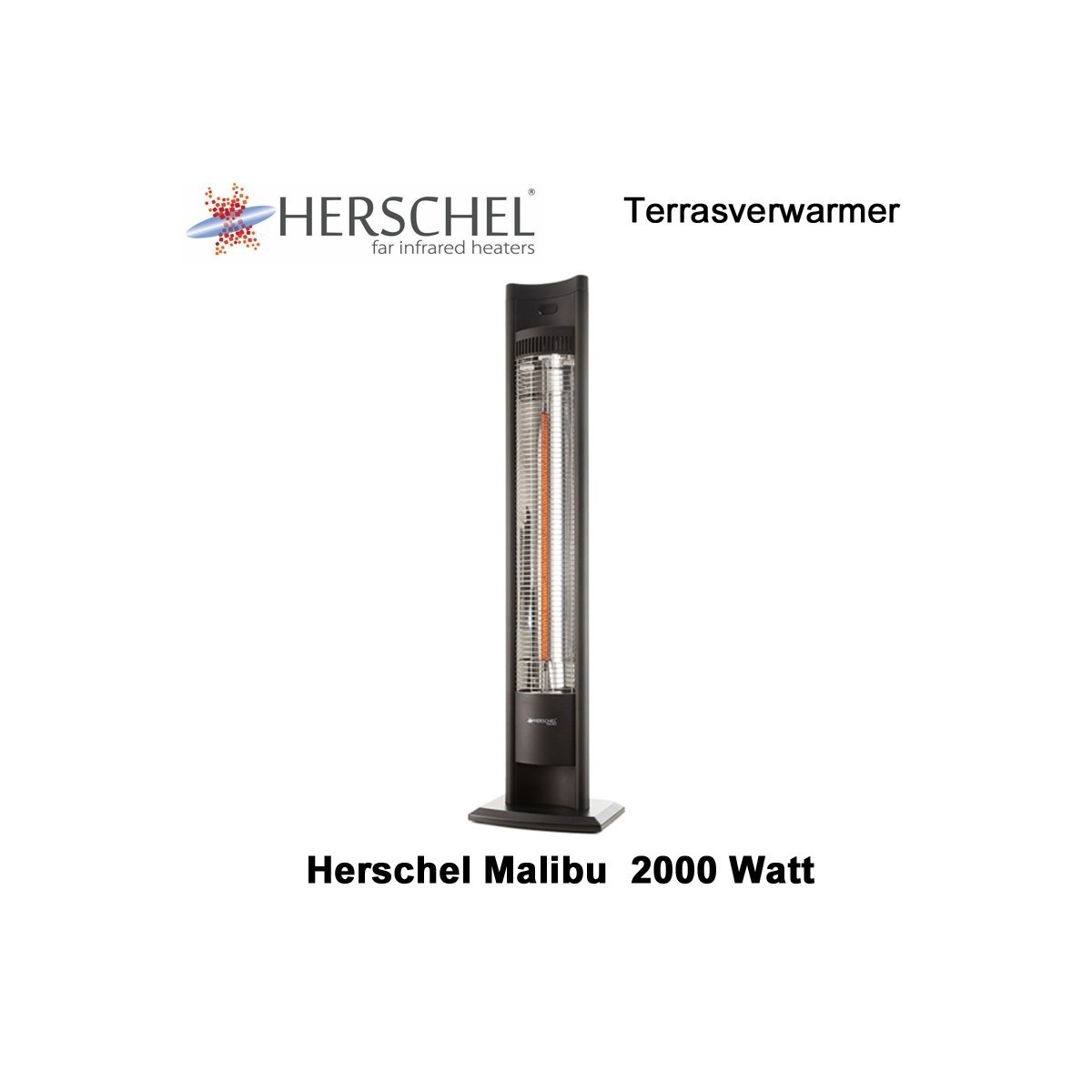 Herschel Malibu 2000 Watt terrasverwarmer|Luchtreinigeronline