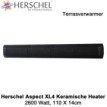Herschel Aspect XL4 keramische terrasverwarmer 2600 Watt|Luchtreinigeronline