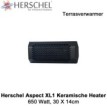 Herschel Aspect XL1 keramische terrasverwarmer 650 Watt|Luchtreinigeronline