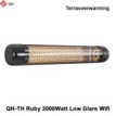 QH-TH Ruby low glare Wifi infrarood heater - 2000 Watt|Luchtreinigeronline