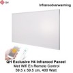 QH Exclusive H4 Infrarood paneel 400 Watt 59 x 59 cm met WiFi thermostaat|Luchtreinigeronline