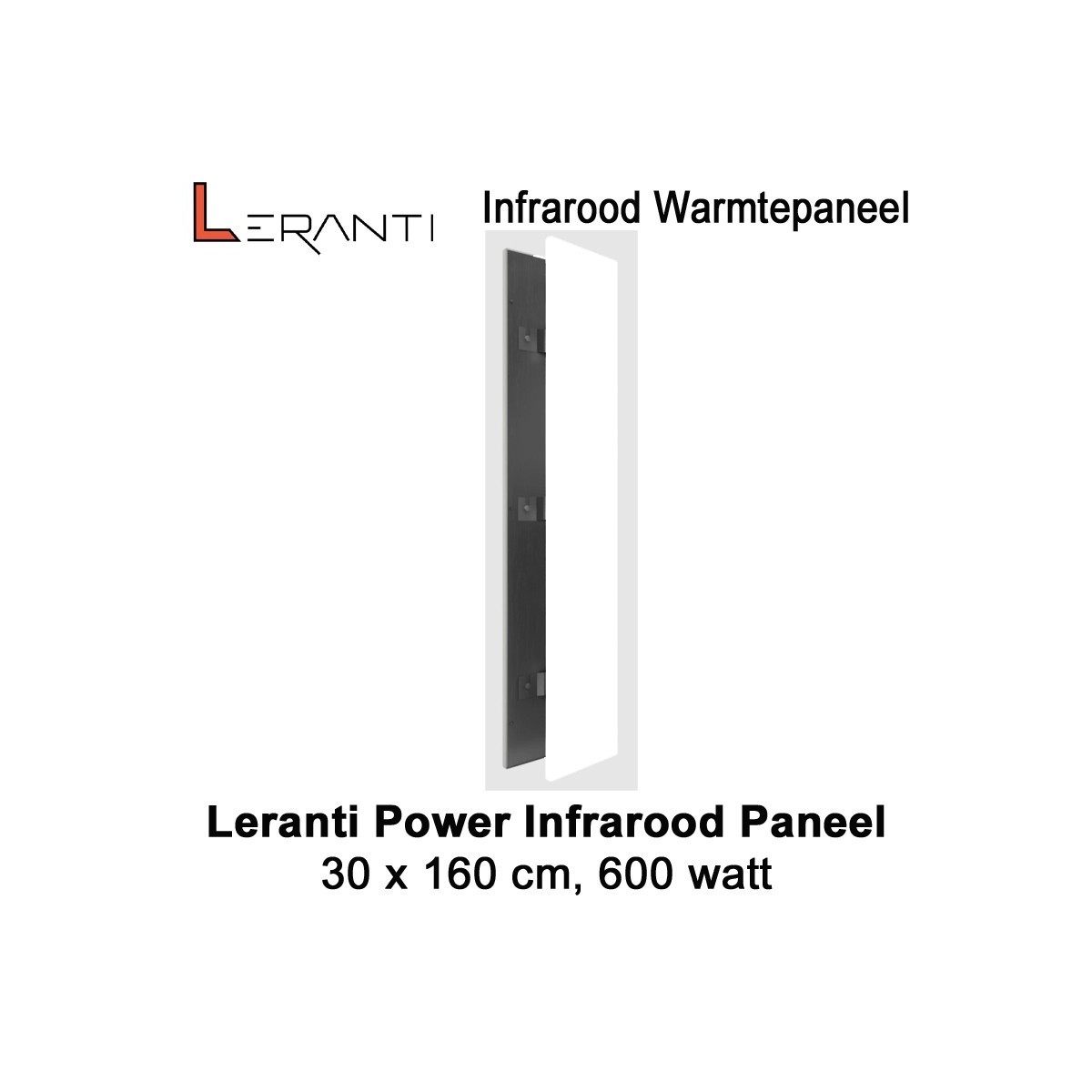 Leranti Power 600 Watt infrarood paneel, 30 x 160 cm|Luchtreinigeronline
