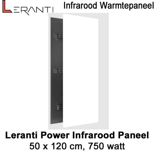 Leranti Power 750 Watt infrarood paneel, 50 x 120 cm|Luchtreinigeronline