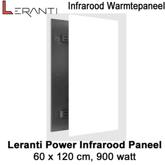 Leranti Power 900 Watt infrarood paneel, 60 x 120 cm|Luchtreinigeronline