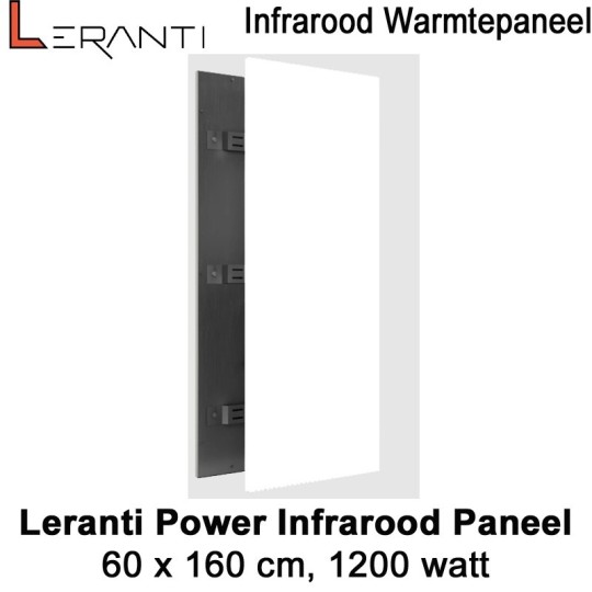 Leranti Power 1200 Watt infrarood paneel, 60 x 160 cm|Luchtreinigeronline