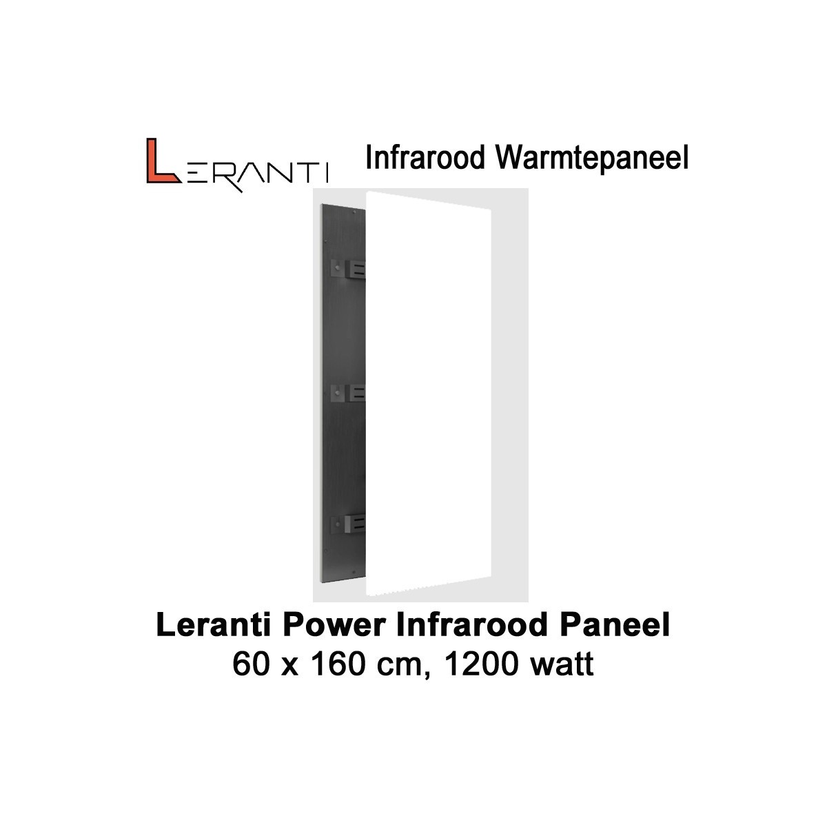 Leranti Power 1200 Watt infrarood paneel, 60 x 160 cm|Luchtreinigeronline