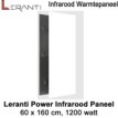 Leranti Power 1200 Watt infrarood paneel, 60 x 160 cm|Luchtreinigeronline