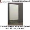 Leranti Spiegel 720 Watt infrarood paneel, 60 x 120 cm|Luchtreinigeronline