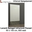 Leranti Spiegel 900 Watt infrarood paneel, 60 x 150 cm|Luchtreinigeronline