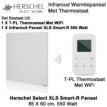 Herschel Select XLS Infrarood Paneel 550 Watt, 60 x 85 cm met T-PL thermostaat|Luchtreinigeronline