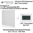 Herschel Select XLS Infrarood Paneel met WiFi thermostaat, 1000 Watt, 60 x 155 cm|Luchtreinigeronline