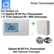 Optima W R2 Pro draadloze WiFi thermostaat met ontvanger|Luchtreinigeronline