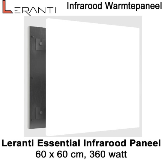 Leranti Essential 360 Watt infrarood paneel, 60 x 60 cm|Luchtreinigeronline